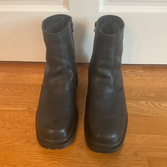 Florsheim Shearling-Lined Leather Winter Boots - Men's 14M - Picture 3 of 6